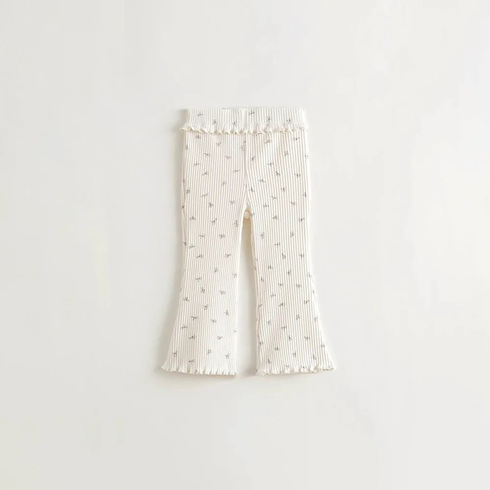 Cartoon Printed Kids Girl Clothes Set for Autumn Cotton Long Sleeve Sweatshirt + Pant Spring Baby Girl Suits