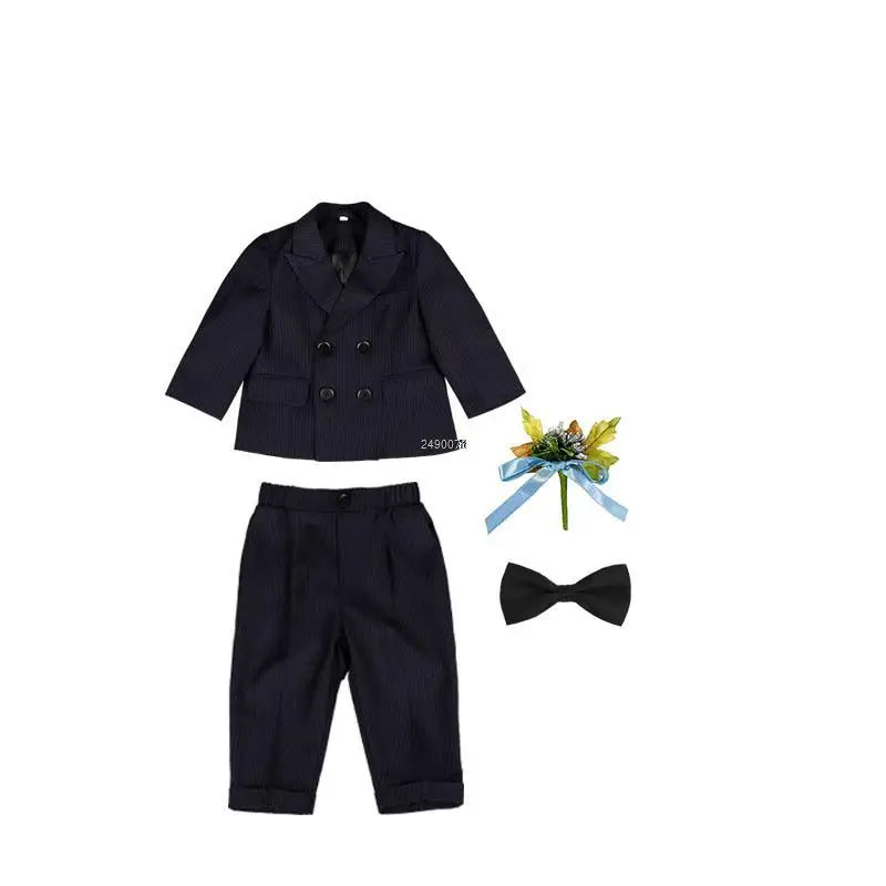 Boys Suit For Wedding 1Year Baby Kids Photograph Suit Children Formal Ceremony Tuxedo Dress Child Party Performance Costume